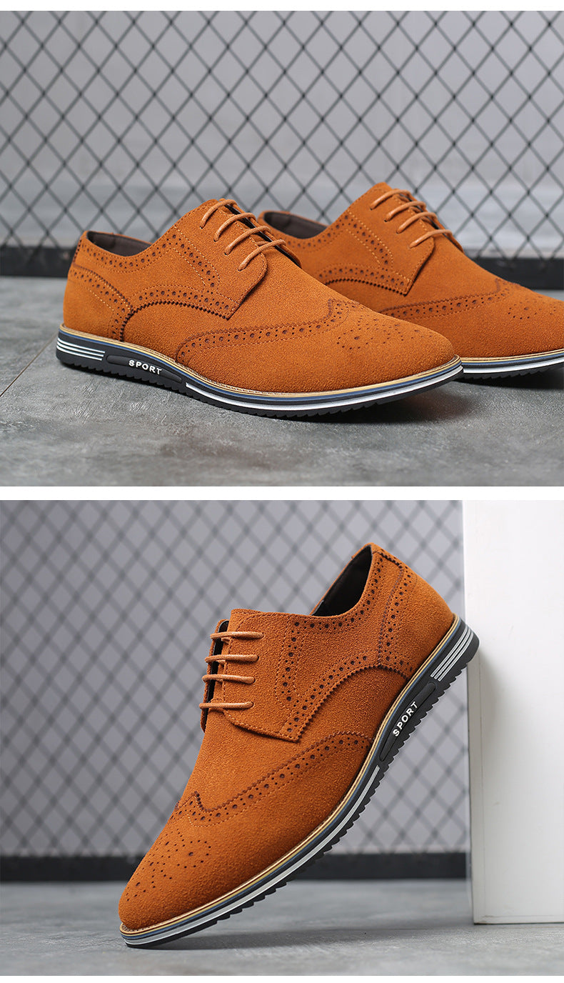 Men’s classic lace-up casual sneakers