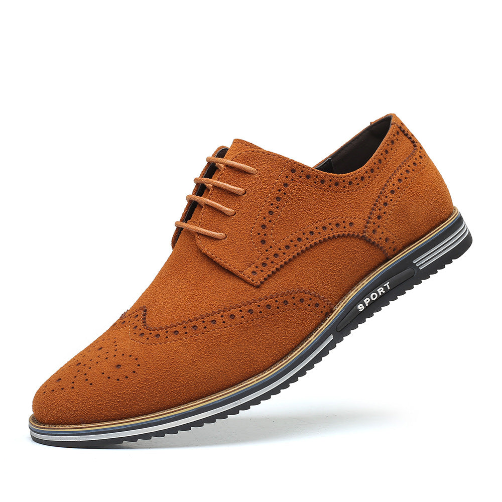 Men’s leather sneakers in black brown and navy