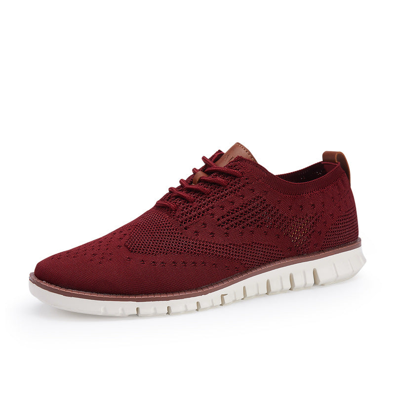 Men’s lightweight lace-up casual shoes