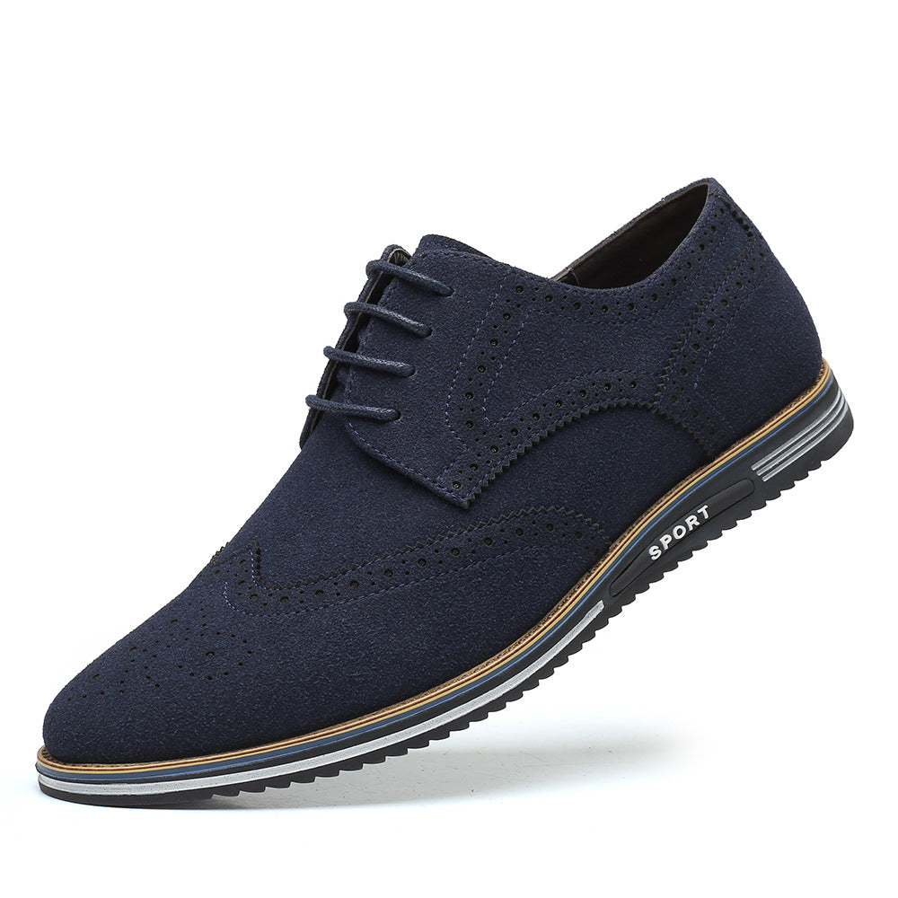 Men’s casual low-top sneakers with rubber sole
